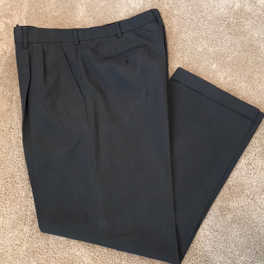 Men’s Geoffrey Beene Dk Gray Dress Pants 36x30